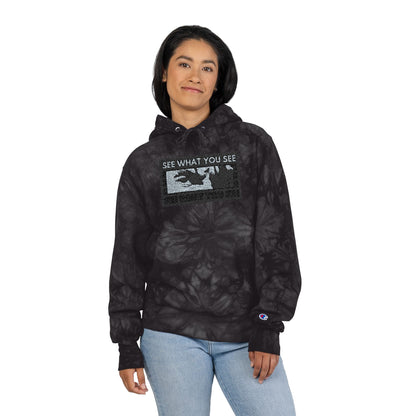 Unisex Champion Tie-Dye Hoodie (Embroidery)